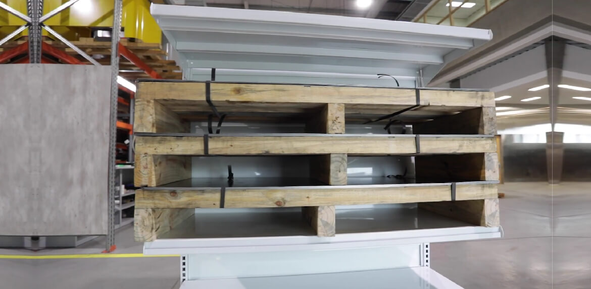 detras de escena: la fabricación de góndolas para supermercados de calidad superior