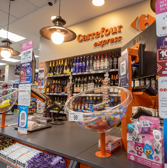 Obra realizada - Supermercado Carrefour Express Bulnes