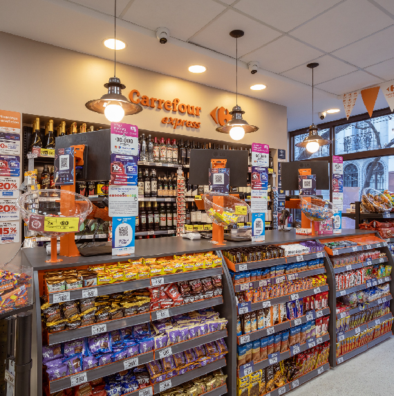 Obra realizada - Supermercado Carrefour Express Bulnes