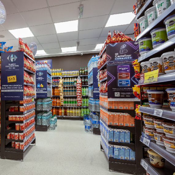 Obra realizada - Supermercado Carrefour Express Bulnes