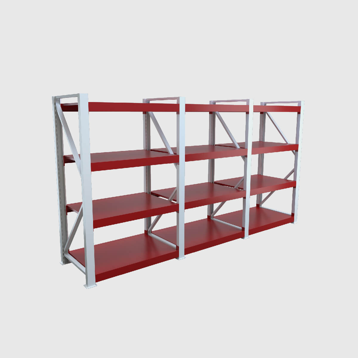 góndola rack para bebidas y todo tipo de mercadería pesada