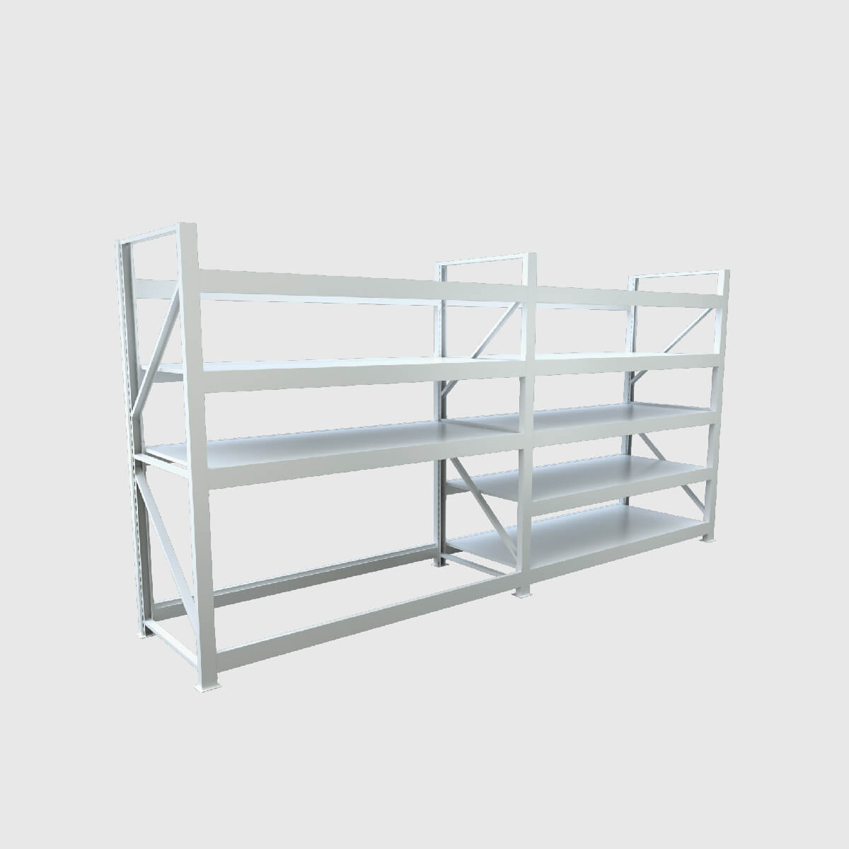góndola rack para bebidas y todo tipo de mercadería pesada
