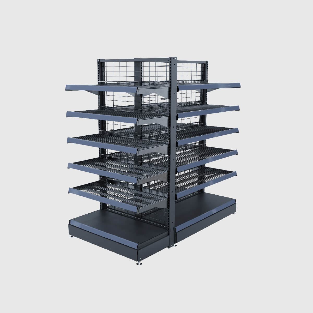 góndola rack para bebidas y todo tipo de mercadería pesada
