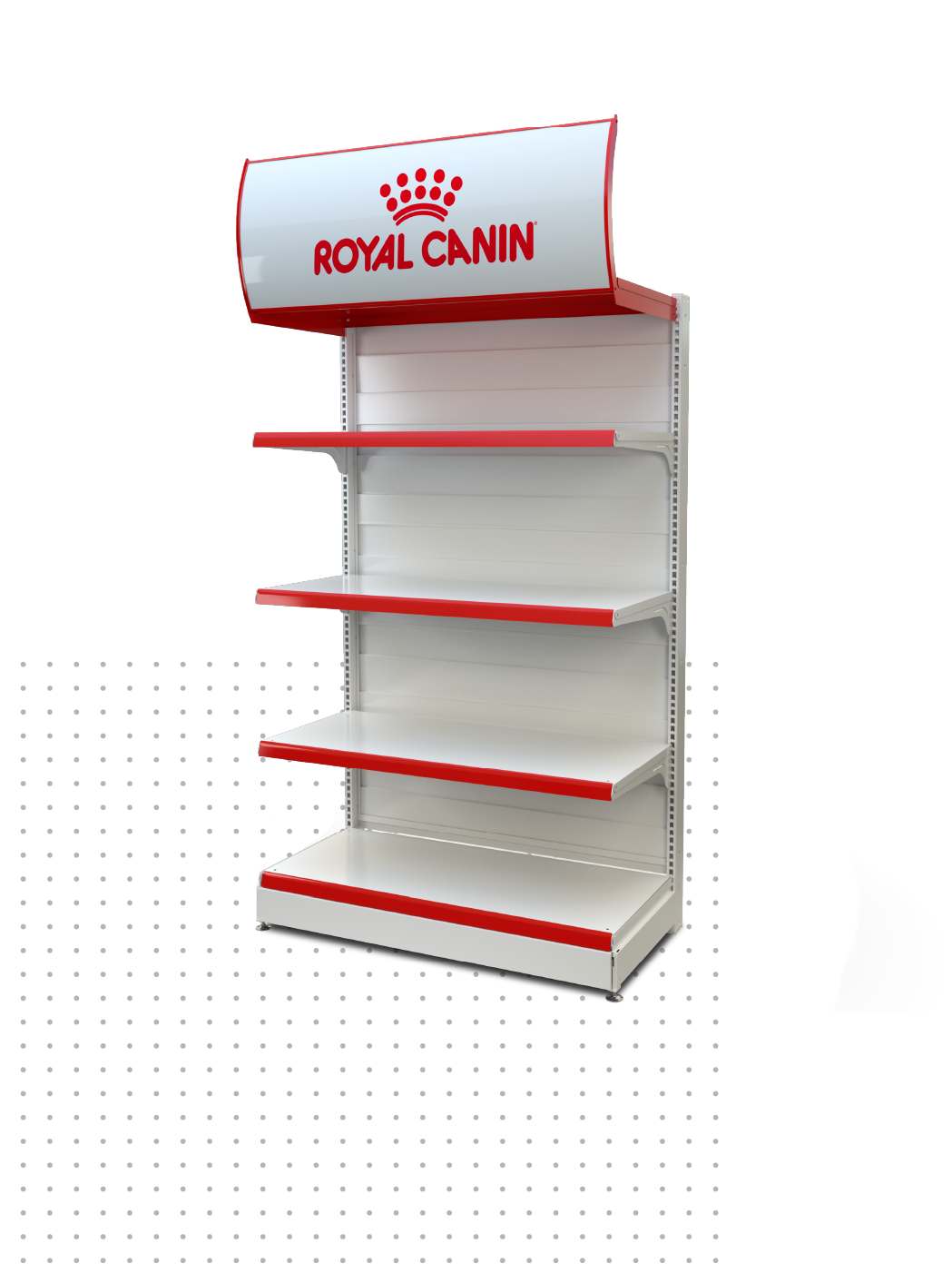 exhibidor royal canin